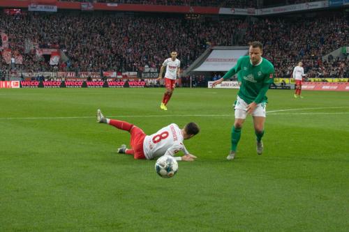 Bundesliga 17. Spieltag: 1. FC Köln -  Werder Bremen