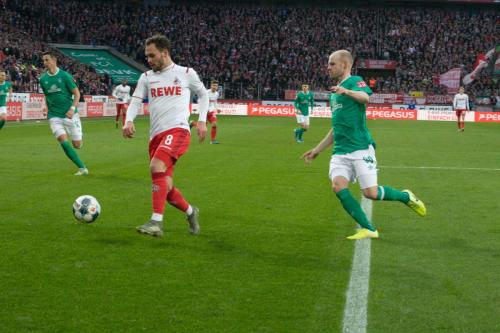 Bundesliga 17. Spieltag: 1. FC Köln -  Werder Bremen