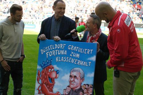 34. Bundesliga Spieltag Fortuna Düsseldorf - Hannover 96