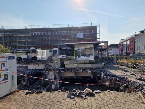 Abriss Karstadt / Schillerplatz