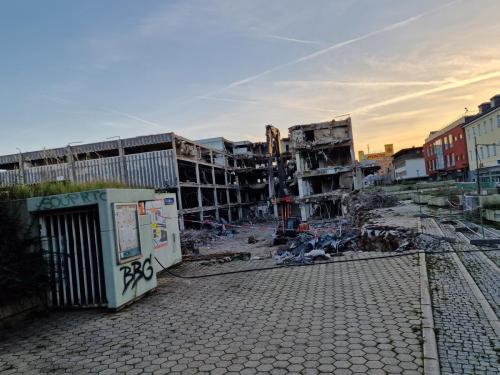 Abriss Karstadt / Schillerplatz