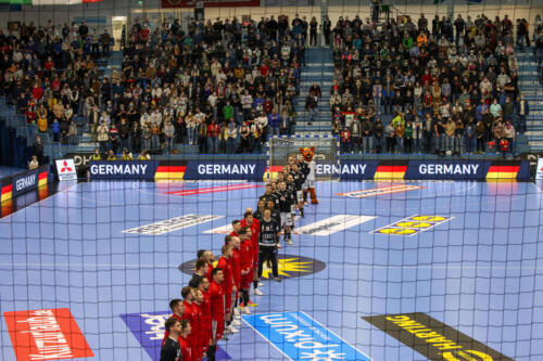 Deutschland vs. Ungarn, Testspiel, Laenderspiel, Handball, 19.03.2022