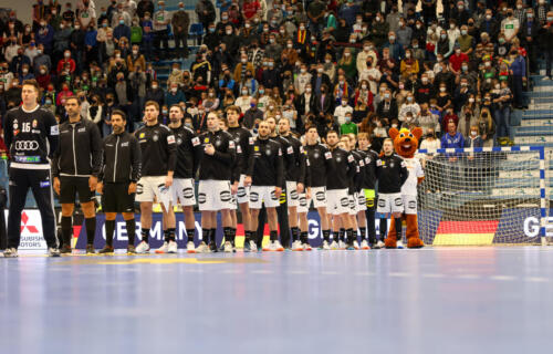 Deutschland vs. Ungarn, Testspiel, Laenderspiel, Handball, 19.03.2022