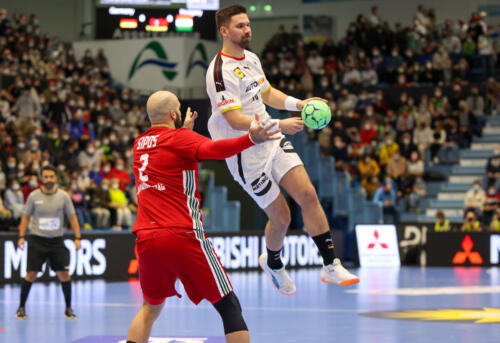 Deutschland vs. Ungarn, Testspiel, Laenderspiel, Handball, 19.03.2022
