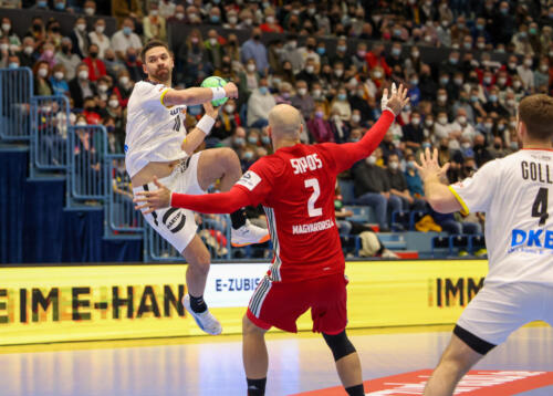 Deutschland vs. Ungarn, Testspiel, Laenderspiel, Handball, 19.03.2022