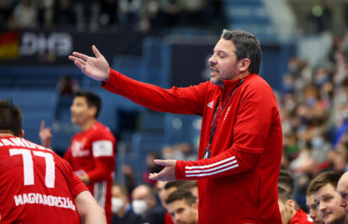 Deutschland vs. Ungarn, Testspiel, Laenderspiel, Handball, 19.03.2022