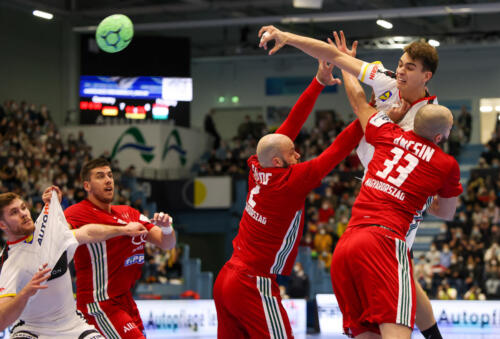 Deutschland vs. Ungarn, Testspiel, Laenderspiel, Handball, 19.03.2022