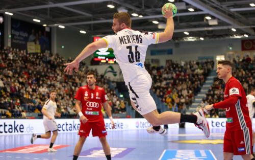 Deutschland vs. Ungarn, Testspiel, Laenderspiel, Handball, 19.03.2022