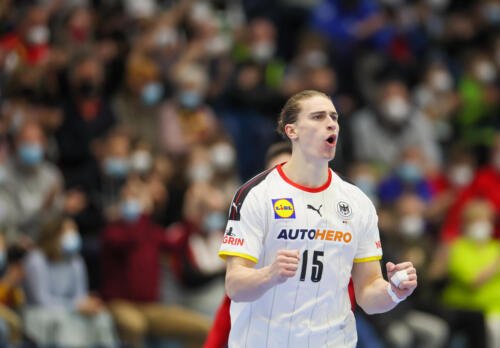 Deutschland vs. Ungarn, Testspiel, Laenderspiel, Handball, 19.03.2022